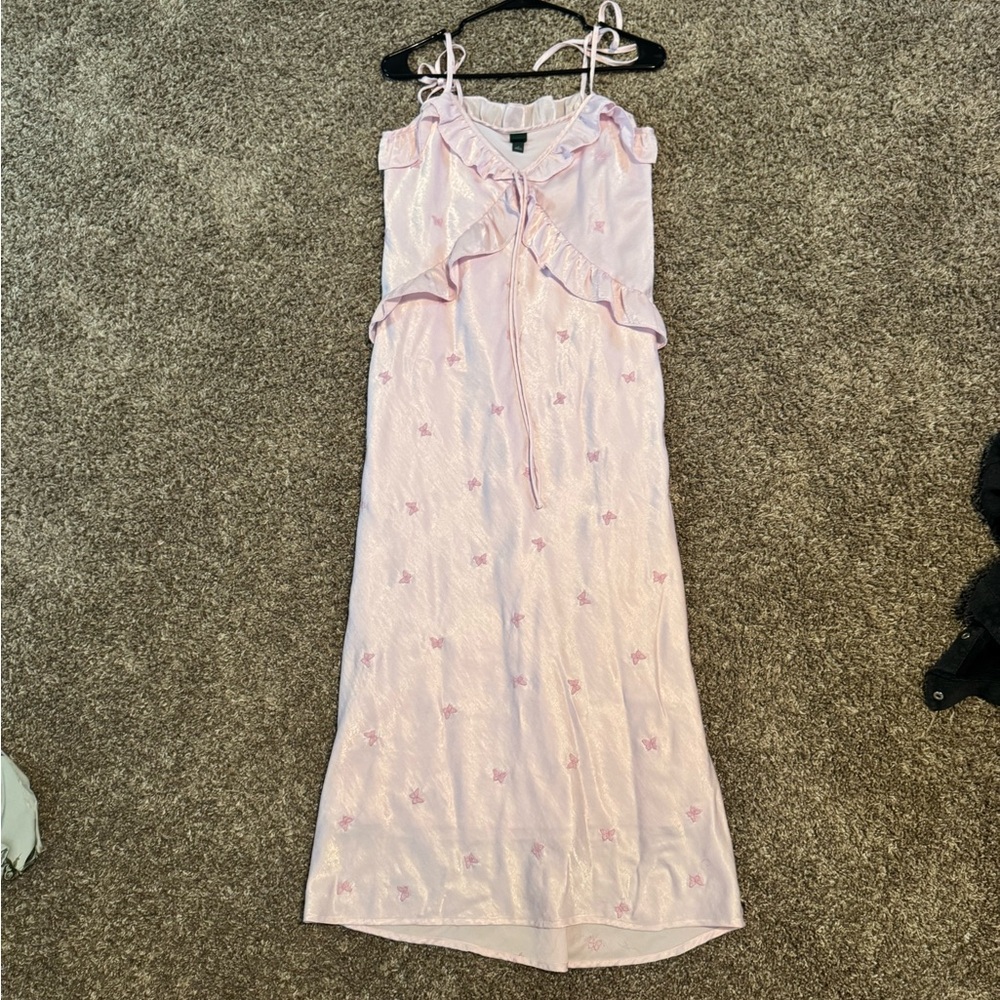 Wild Fable Pink Midi Dress